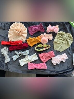 Assorted Baby Girls' Knotted Headbands and Turbans - Multi-Color